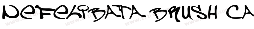 Nefelibata Brush Can字体转换